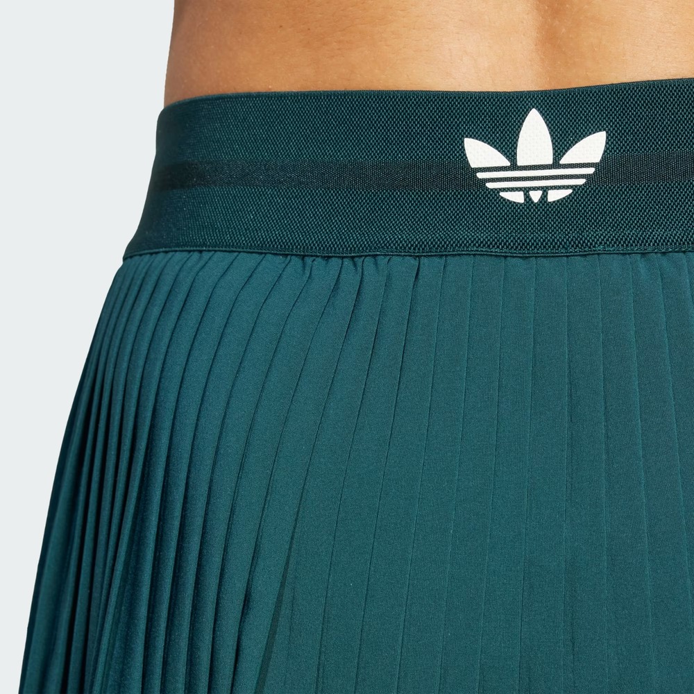 NEW! Adidas Tennis Pro Climacool Pleated Skirt Green Women's JM4731